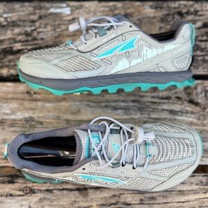 Altra Gray and Teal Athletic Shoes